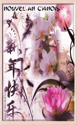 NOUVEL AN CHINOIS CARTE A IMPRIMER