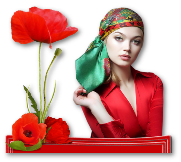 ELLE ET LE COQUELICOT