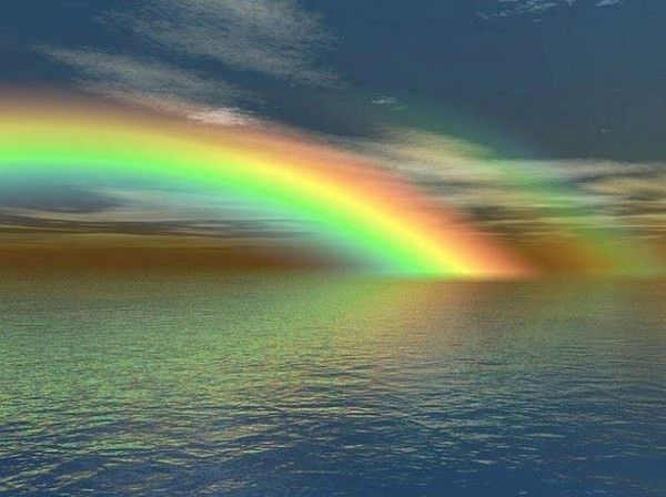 L Arc En Ciel Dans La Mer