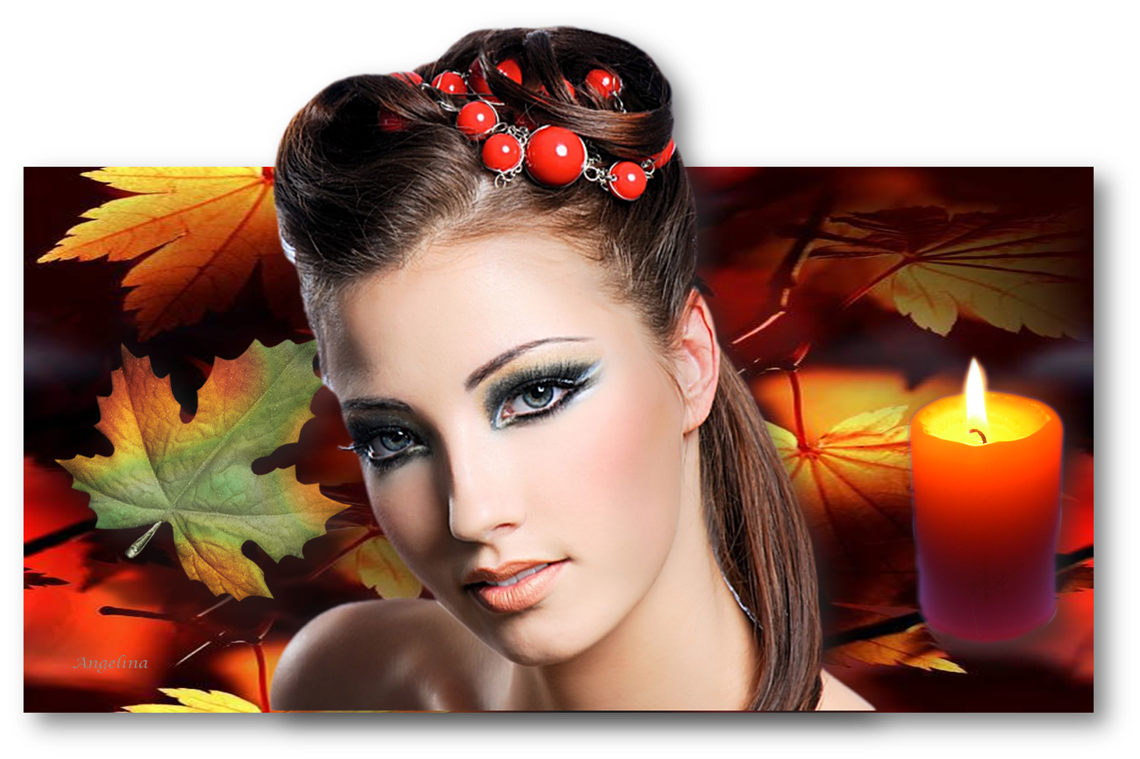 DES PERLES SUR LES CHEVEUX