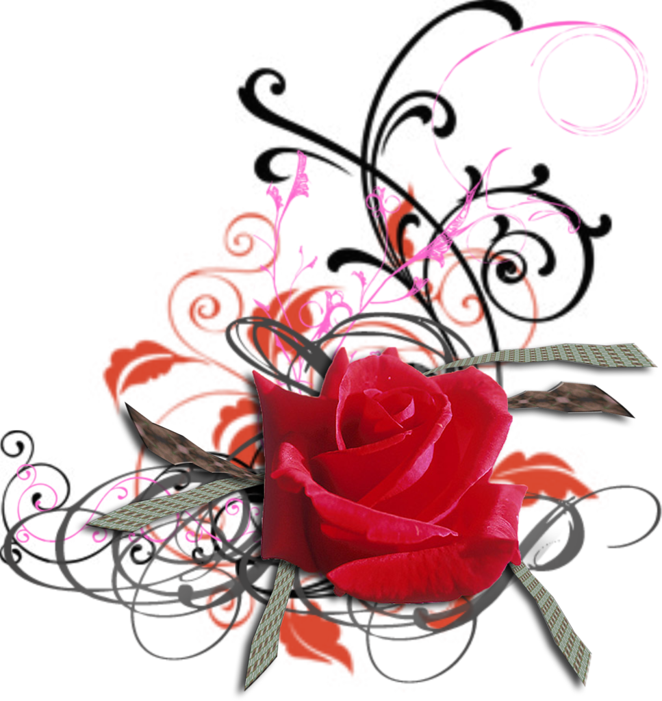 clipart rose rouge - photo #13