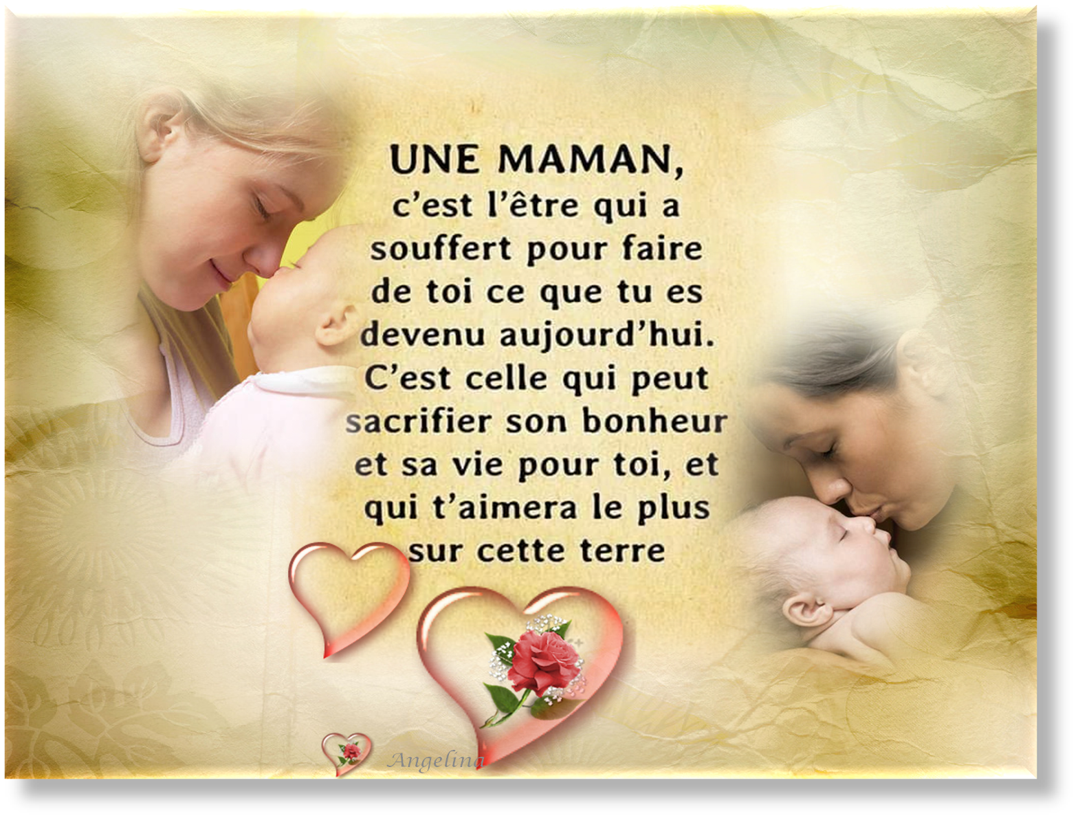 UNE MAMAN