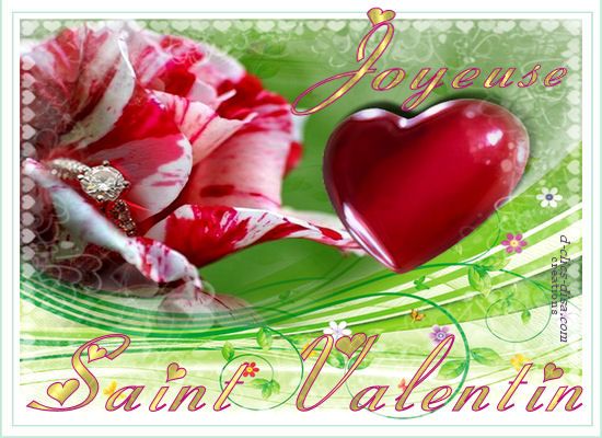 CARTE A IMPRIMER SAINT VALENTIN
