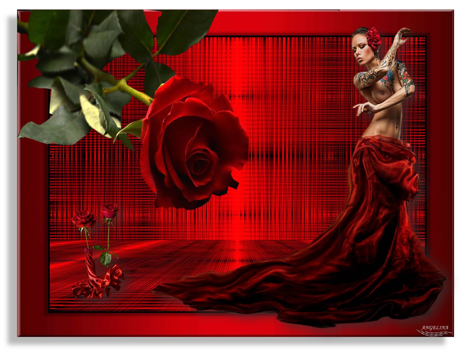 LA DANSEUSE DE FLAMENCO