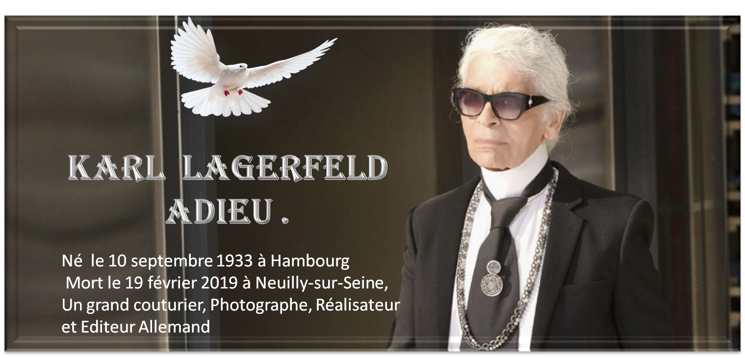 HOMMAGE A KARL LAGERFELD